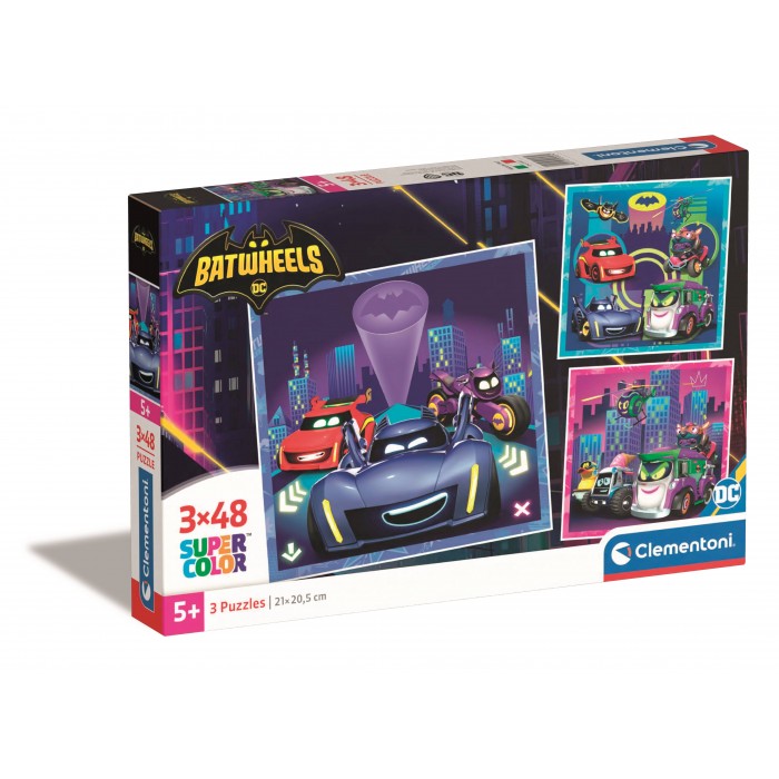 Puzzle  Clementoni-25307 Roues Chauve-Souris