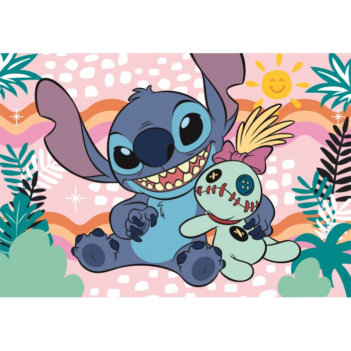 Puzzle  Clementoni-26331 Stitch
