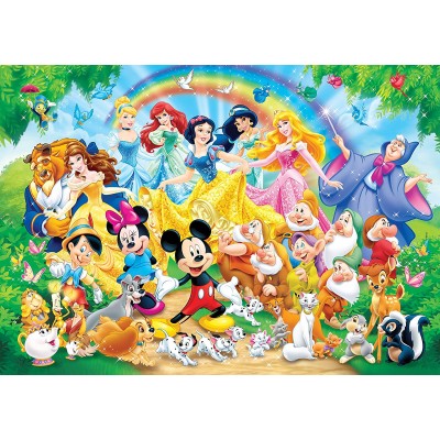 Puzzle Clementoni-26408 Pièces XXL - Disney