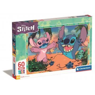 Puzzle Clementoni-26596 Pièces XXL - Stitch