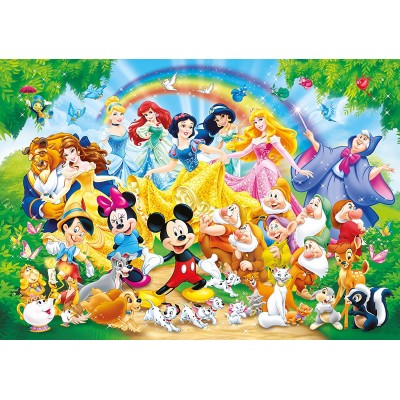 Puzzle Clementoni-26952 Disney Family