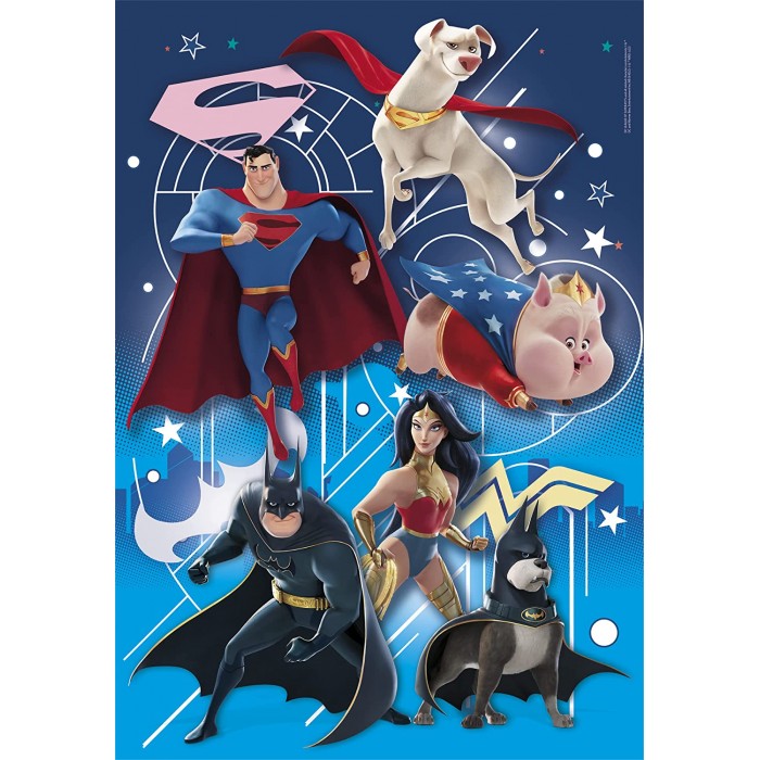 Puzzle Clementoni-27173 Pièces XXL - Superpets