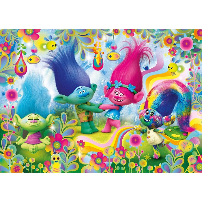Puzzle Clementoni-27967 Trolls