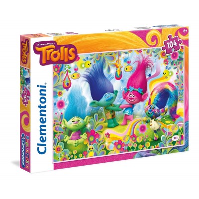 Puzzle Clementoni-27967 Trolls