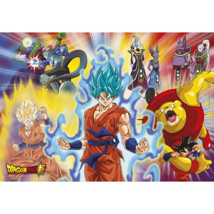 Puzzle  Clementoni-29761 Supercolor Dragon Ball