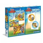   3 Puzzles + Memo - The Lion Guard