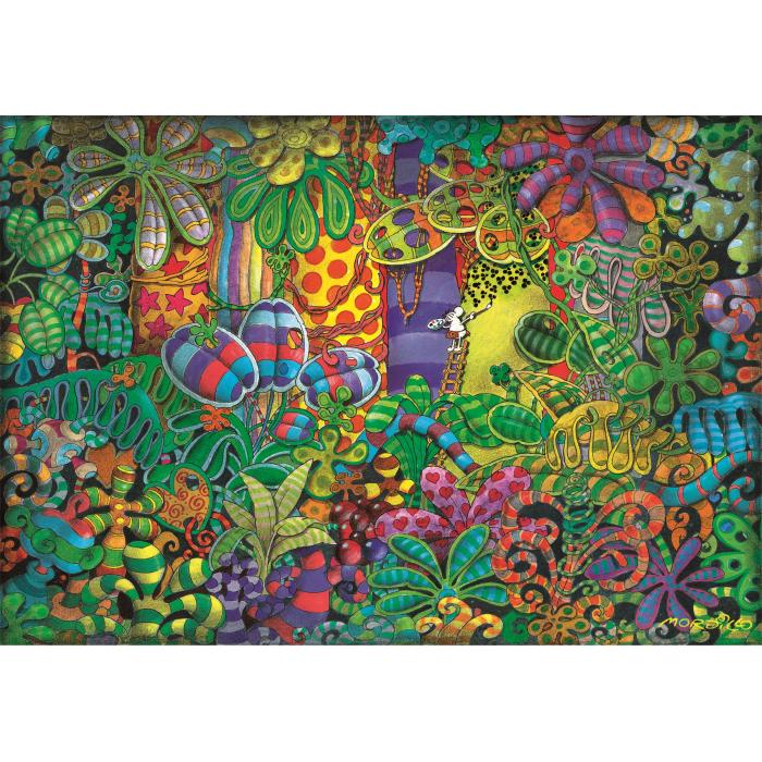 Puzzle  Clementoni-31657 Mordillo - Le Peintre