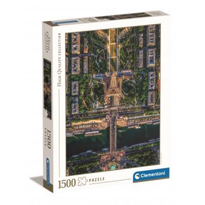 Puzzle Clementoni-31708 Survol de Paris