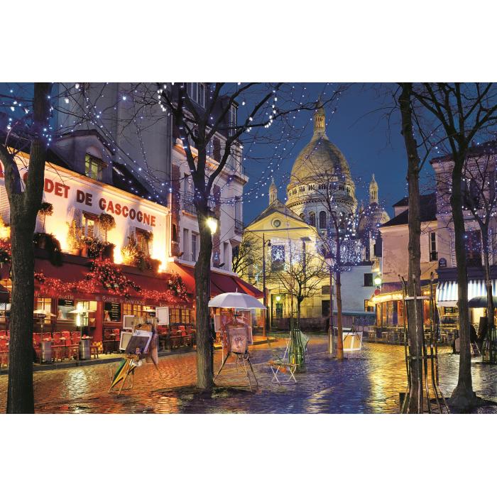 Puzzle  Clementoni-31709 Paris Montmartre