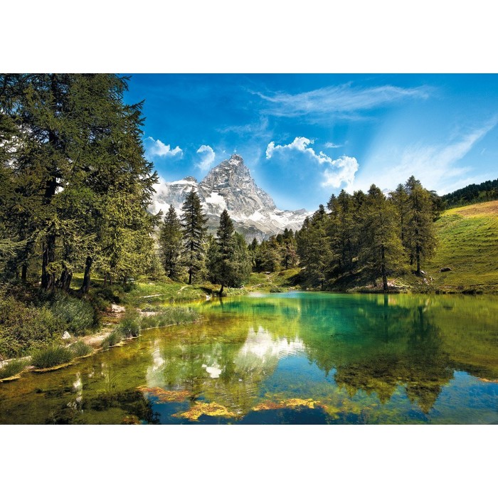 Puzzle  Clementoni-31720 Lac Bleu