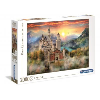 Puzzle Clementoni-32559 Neuschwanstein, Allemagne