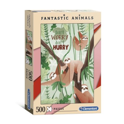 Puzzle Clementoni-35068 Don't Worry Don't Hurry