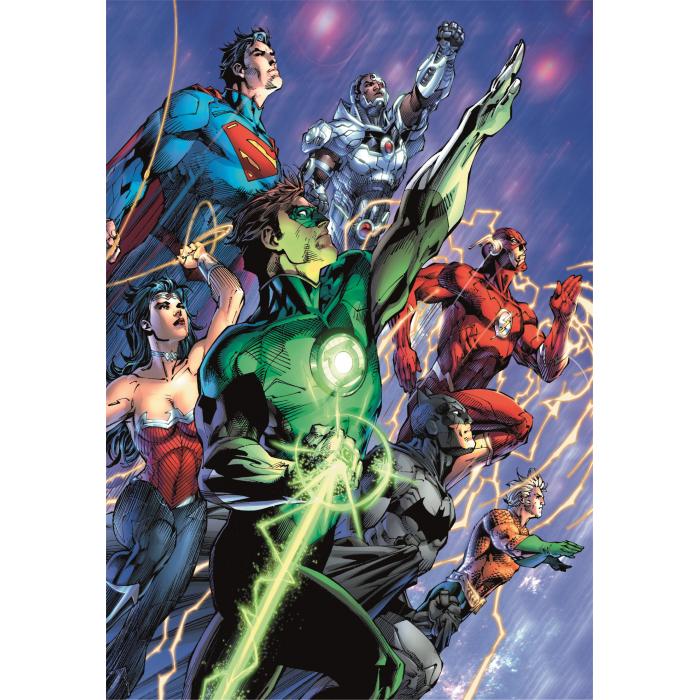 Puzzle  Clementoni-35532 DC Comics, Justice League