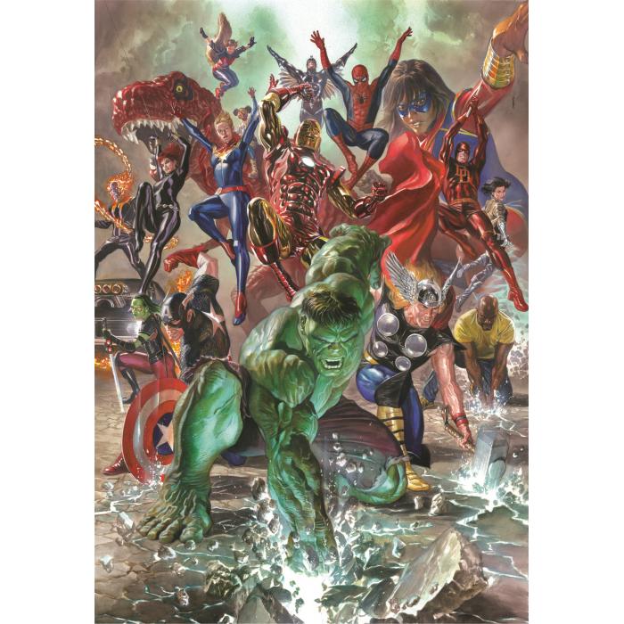 Puzzle  Clementoni-35546 Marvel, The Avengers