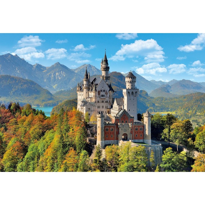 Puzzle Clementoni-36522 Neuschwanstein