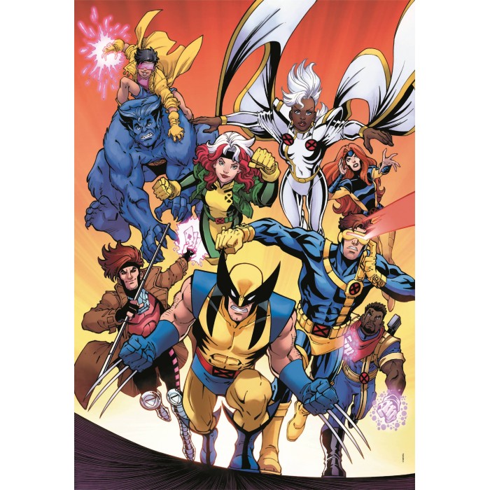 Puzzle  Clementoni-37066 Marvel, X-Men