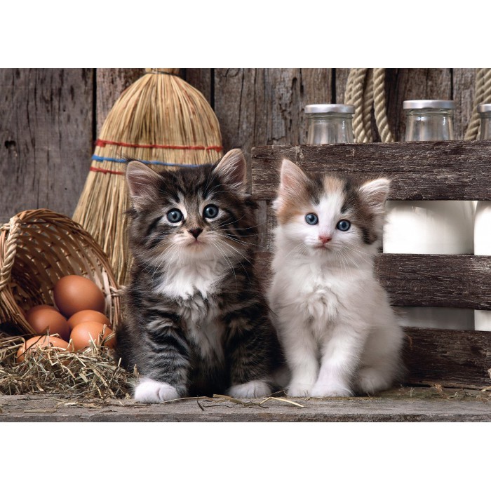 Puzzle  Clementoni-39340 Adorables Chatons