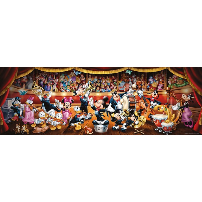 Puzzle  Clementoni-39445 Orchestre Disney