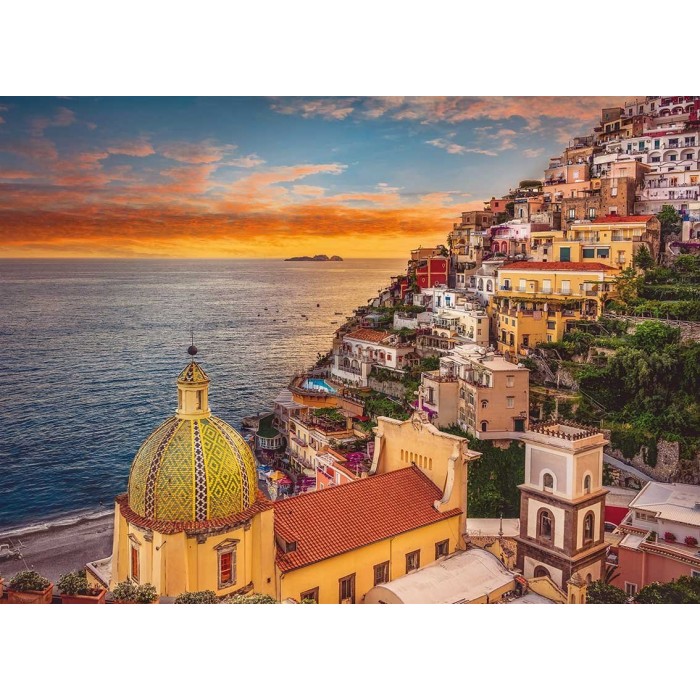 Puzzle Clementoni-39451 Positano, Italie