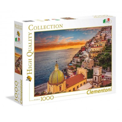 Puzzle Clementoni-39451 Positano, Italie