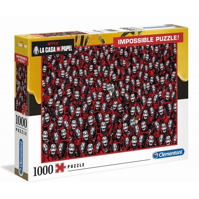 Clementoni-39527 Impossible Puzzle - La Casa Di Papel