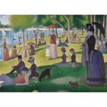 Puzzle  Clementoni-39613 Seurat Georges - Un dimanche Après-Midi à l'Île de la Grande Jatte