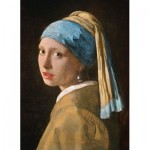 Puzzle  Clementoni-39614 Vermeer Johannes - La Jeune Fille à la Perle