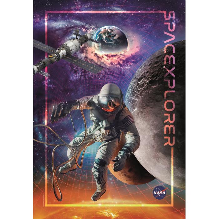 Puzzle  Clementoni-39717 NASA - Explorateur Spatial