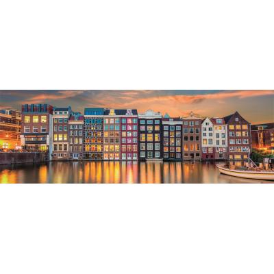 Puzzle Clementoni-39838 Amsterdam Brillante