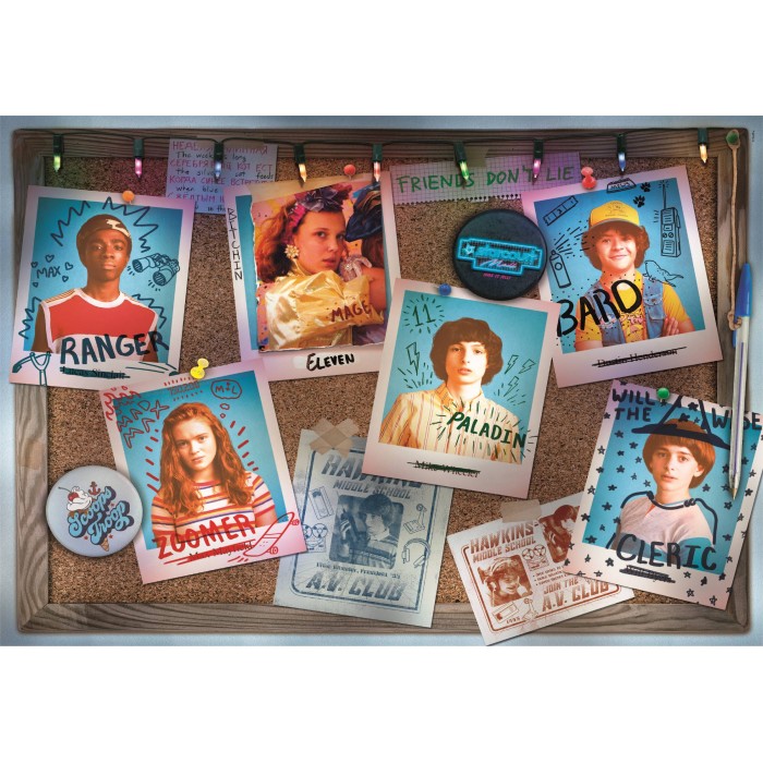 Puzzle  Clementoni-39860 Stranger Things