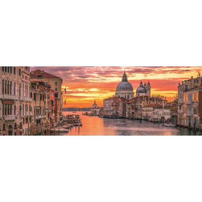 Puzzle  Clementoni-39878 Venise - Le Grand Canal