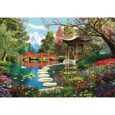 Puzzle Clementoni-39910 Jardins de Fuji