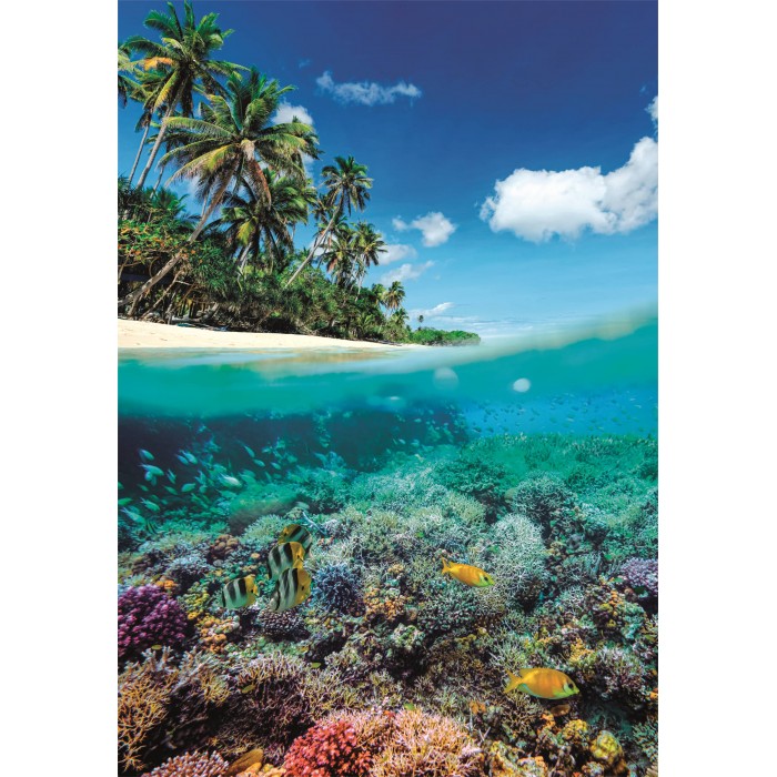 Puzzle  Clementoni-39931 Paradis D'Été