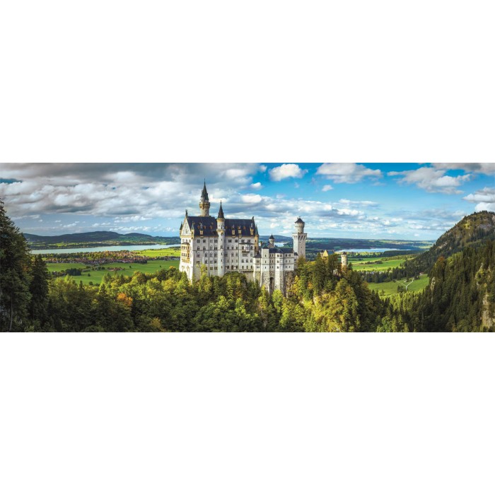 Puzzle  Clementoni-39940 Neuschwanstein