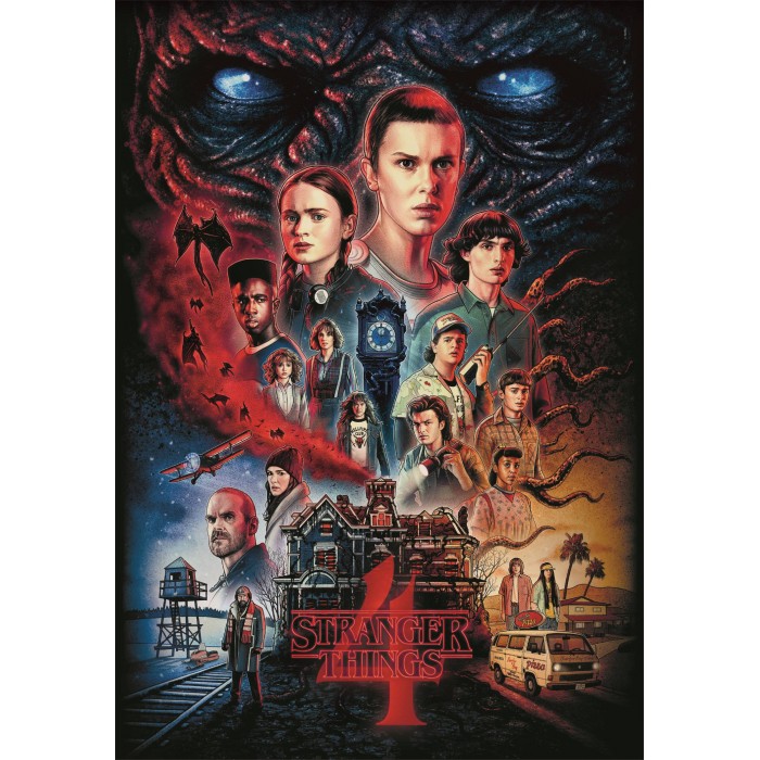 Puzzle  Clementoni-39980 Stranger Things