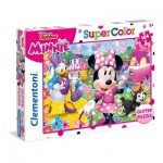   Glitter Puzzle - Minnie