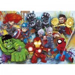 Puzzle   Marvel Superhero - 2x20 + 2x60 Pièces