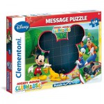   Message-Puzzle Mickey Mouse Club House