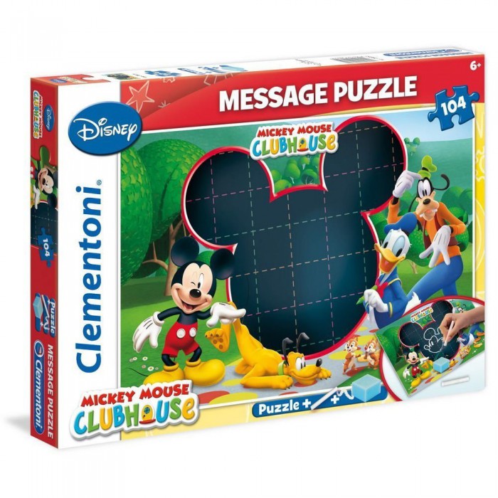   Message-Puzzle Mickey Mouse Club House