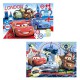 Puzzle 2 x 20 pièces - Cars 2 : Course autour du monde