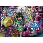   Puzzle Scintillant - Les Monster High s'amusent