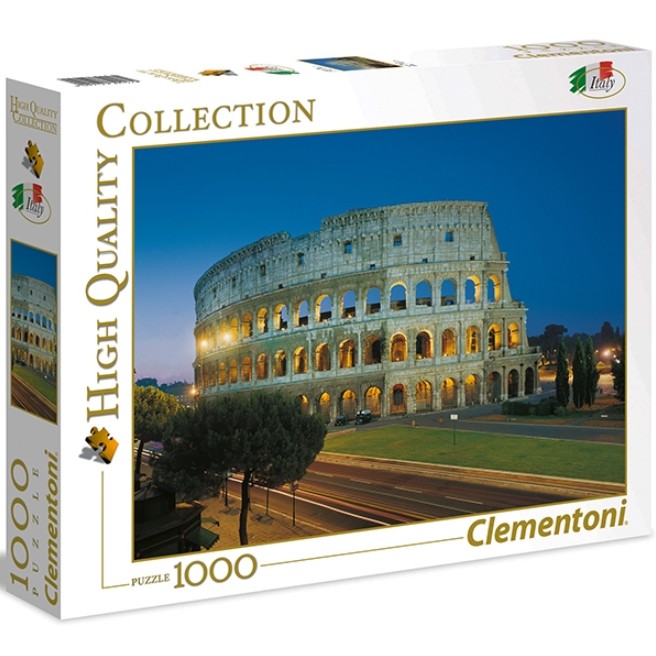 Puzzle Colisée, Rome Clementoni-39457 1000 pièces Puzzles - Monuments -  /Planet'Puzzles
