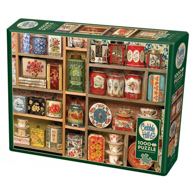 Puzzle Cobble-Hill-40054 Vintage Tins