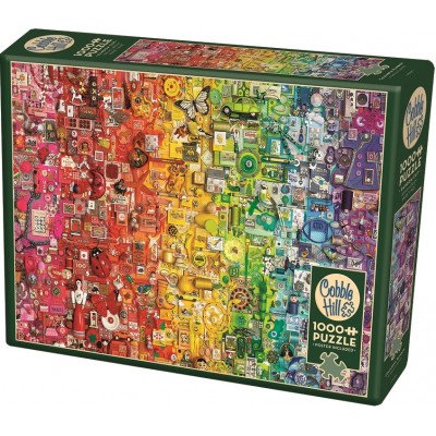 Puzzle Cobble-Hill-40062 Colorful Rainbow