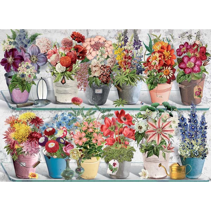 Puzzle  Cobble-Hill-40084 Bouquets