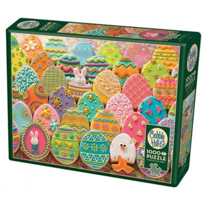 Puzzle Cobble-Hill-40123 Easter Eggs