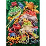 Puzzle  Cobble-Hill-40186 Frog Business