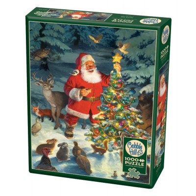 Puzzle Cobble-Hill-40222 Santa's Tree