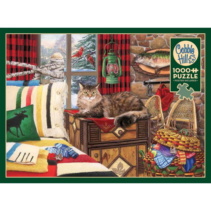 Puzzle  Cobble-Hill-40253 Roi de la Cabane