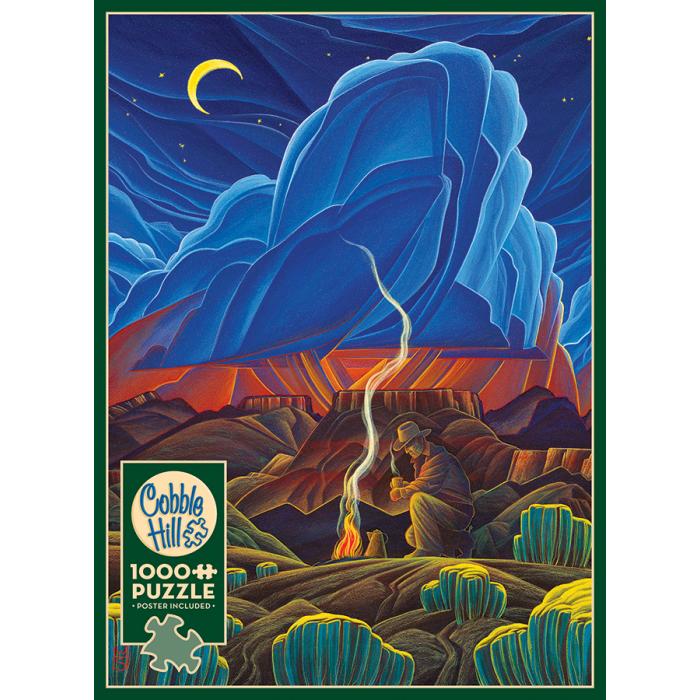 Puzzle  Cobble-Hill-40283 Veille de Nuit